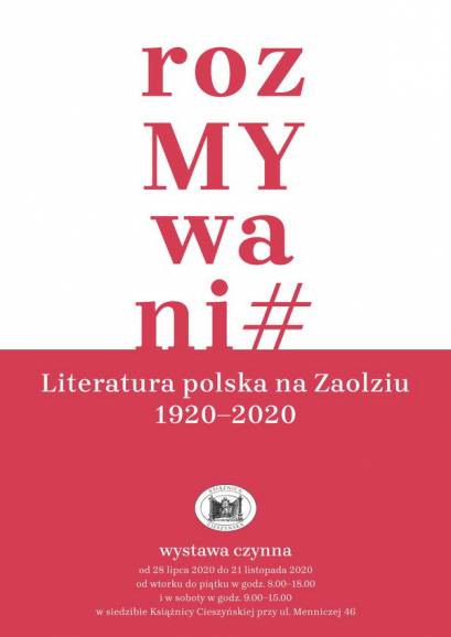 rozMYwani# - Literatura polska na Zaolziu 1920-2020